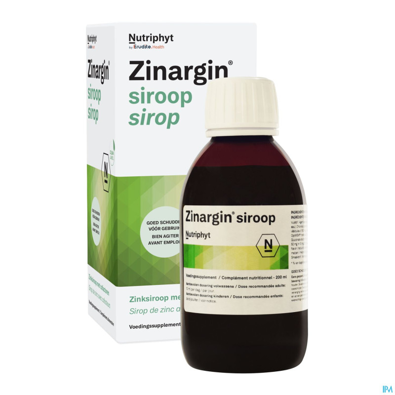 Zinargin siroop    200ml nutriphyt