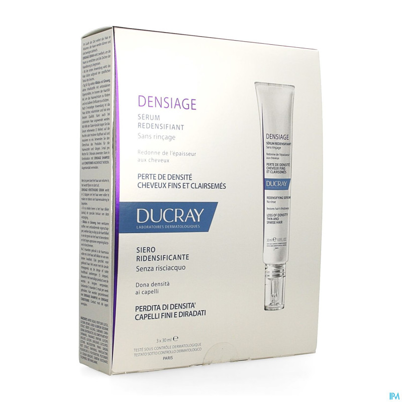 Ducray densiage serum redensifiant    3x30ml