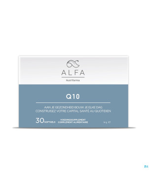 Alfa q10 100mg    softgels  30
