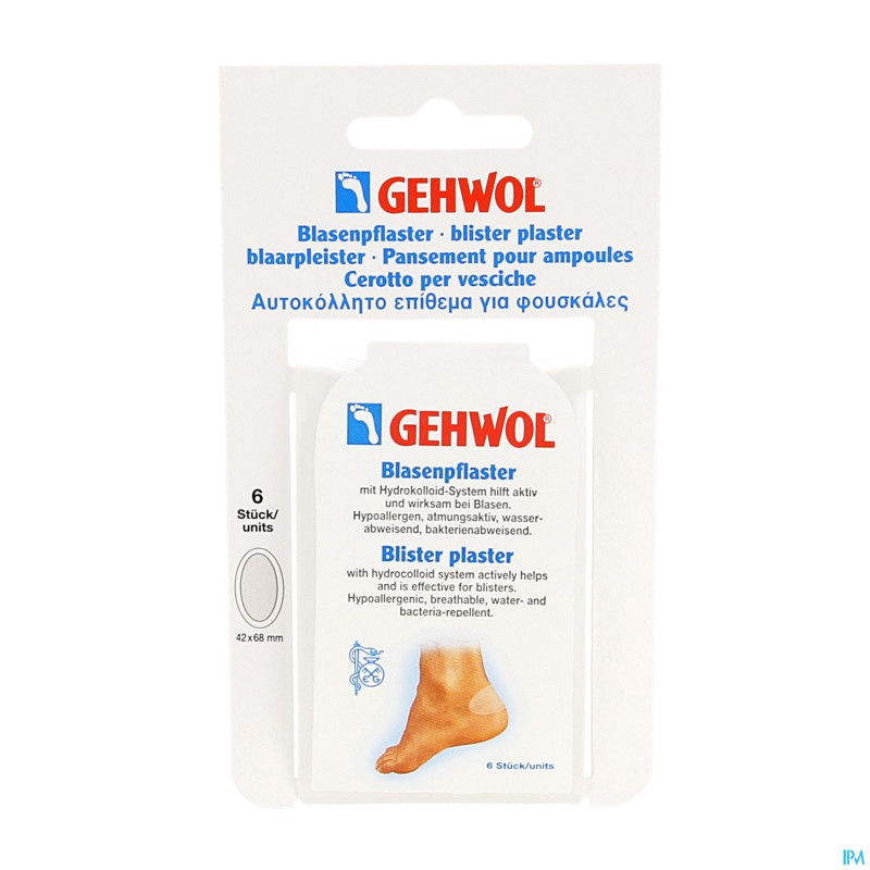 Gehwol pansement ampoule grand 6 consulta