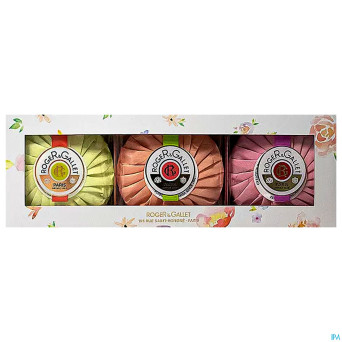 Roger&gallet 3 savons figue gingem. osmant. 3x100g
