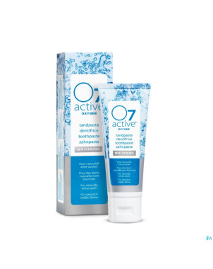 O7 active dentifrice blancheur    75ml o760