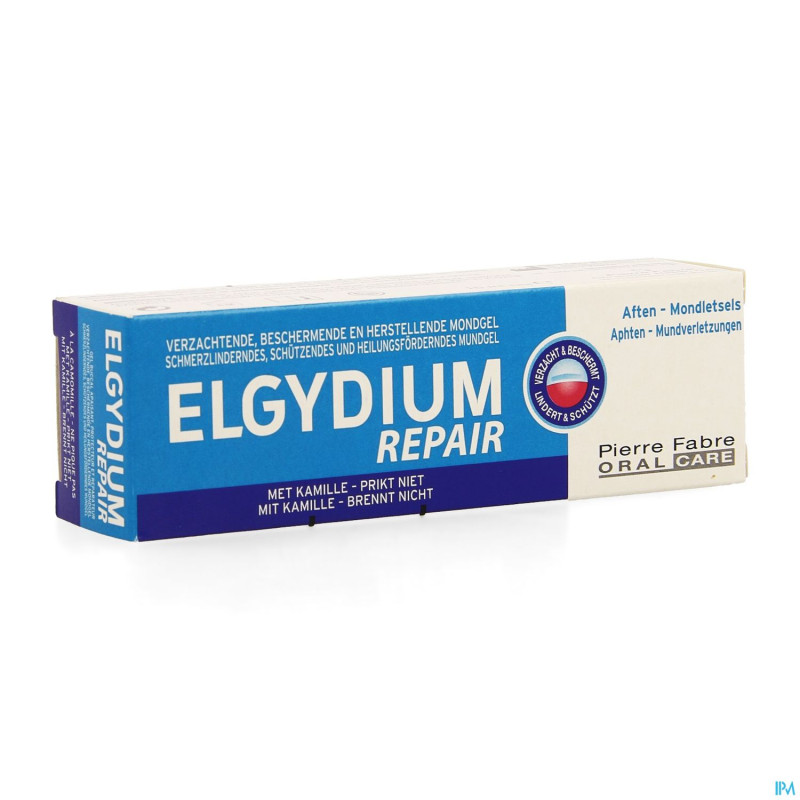Elgydium repair gel buccal    tube 15ml nf