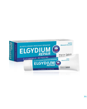 Elgydium repair gel buccal    tube 15ml nf