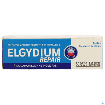 Elgydium repair gel buccal    tube 15ml nf