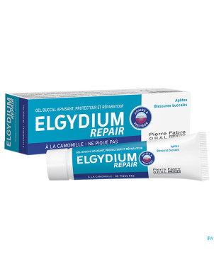 Elgydium repair gel buccal    tube 15ml nf