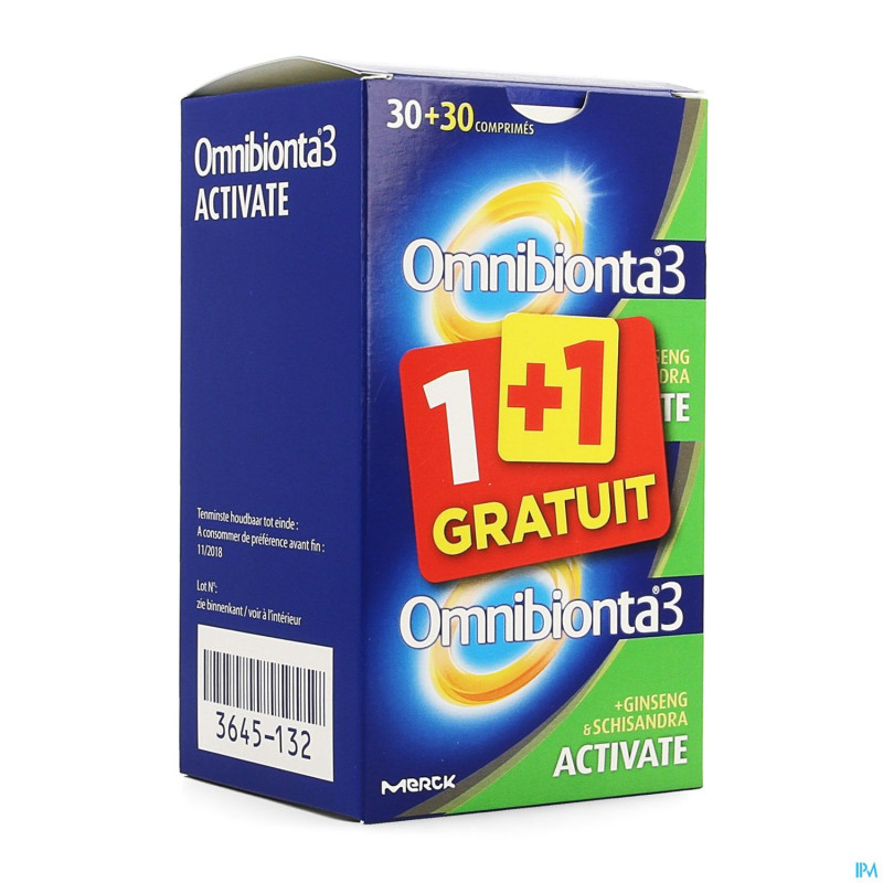 Omnibionta-3 activate promopack    comp 30+30