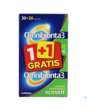 Omnibionta-3 activate promopack    comp 30+30