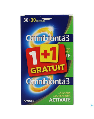 Omnibionta-3 activate promopack    comp 30+30