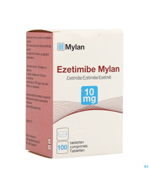 Ezetimibe viatris 10mg comp 100