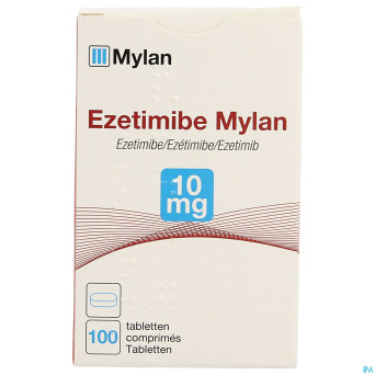 Ezetimibe viatris 10mg comp 100