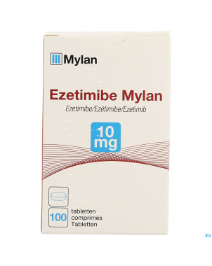 Ezetimibe viatris 10mg comp 100