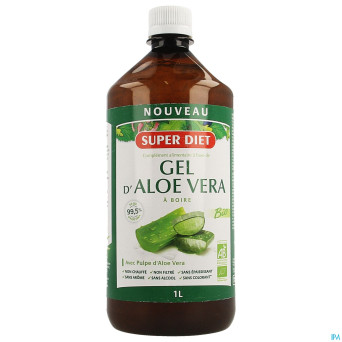 Superdiet gel aloe vera    1l