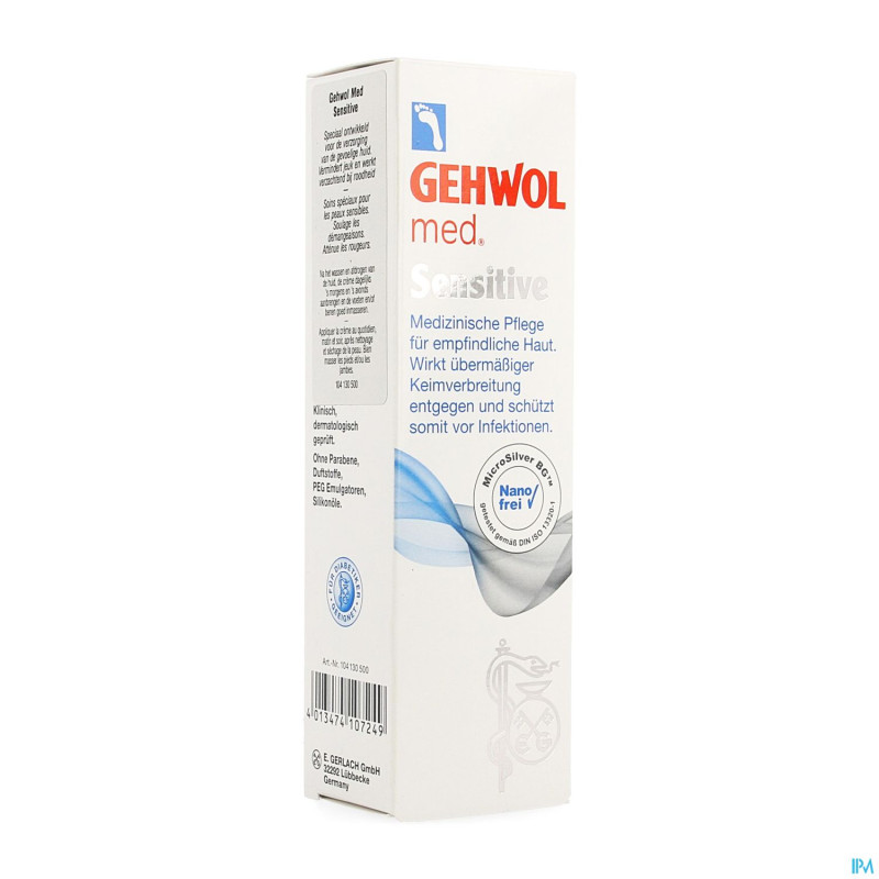 Gehwol med sensitive tube  75ml consulta