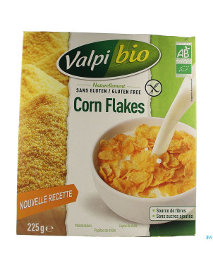 Valpi bio corn flakes sans gluten    225g revogan