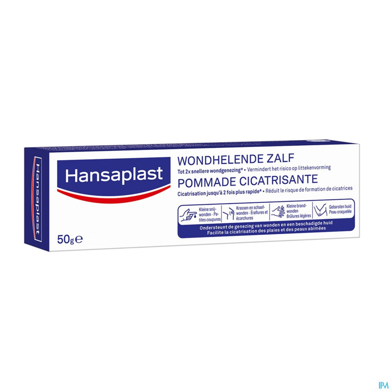 Hansaplast pommade cicatrisation plaies    50g