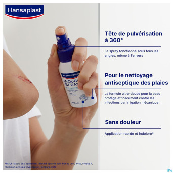 Hansaplast spray plaies    100ml