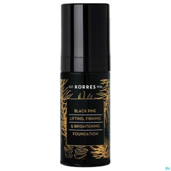 Korres km black pine fdt shade 1 30ml
