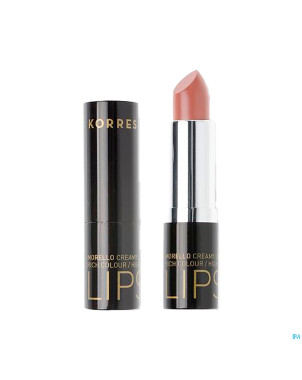 Korres km lipstick morello 04 honey nude