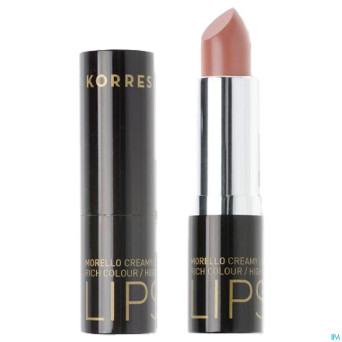Korres km lipstick morello 04 honey nude