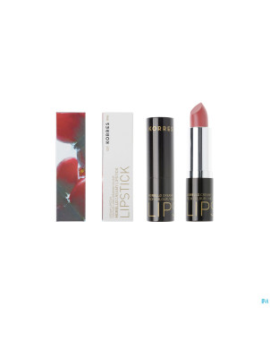 Korres km lipstick morello 16 blushed pink