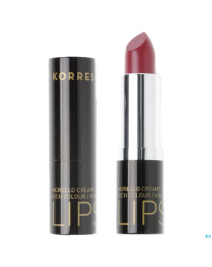 Korres km lipstick morello 56 lush cherry