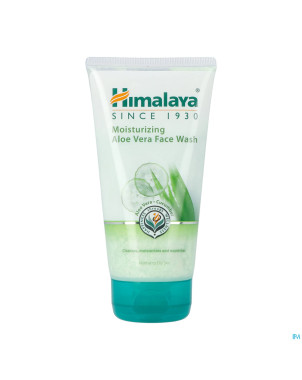 Himalaya herbals moistur.aloe vera face wash 150ml
