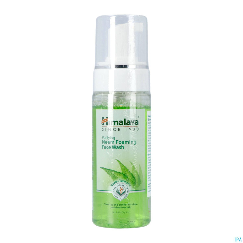 Himalaya herbals purif.neem foaming face wash150ml
