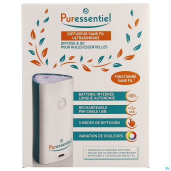 Puressentiel diffuseur ultrasonique diffuse&go