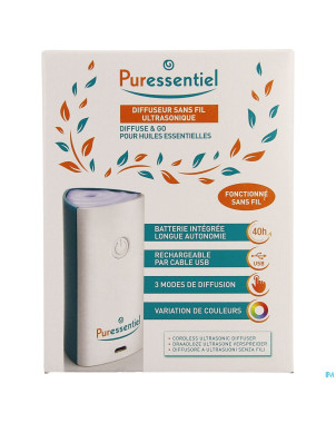 Puressentiel diffuseur ultrasonique diffuse&go