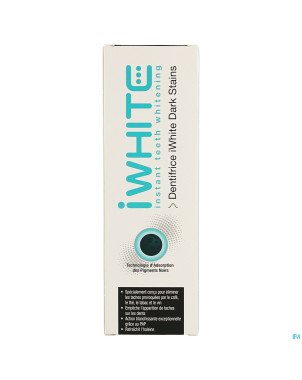 Iwhite dentifrice dark stains    tube 75ml