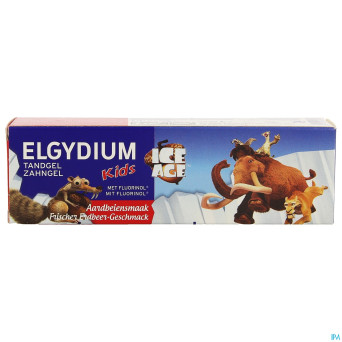 Elgydium kids dentifr. fraise ice age 2-6ans  50ml
