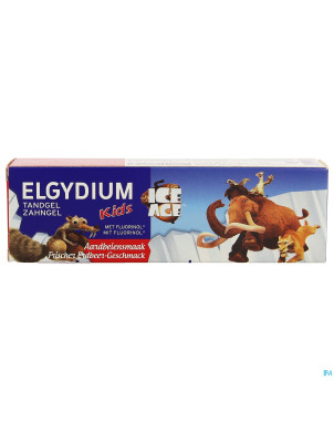 Elgydium kids dentifr. fraise ice age 2-6ans  50ml