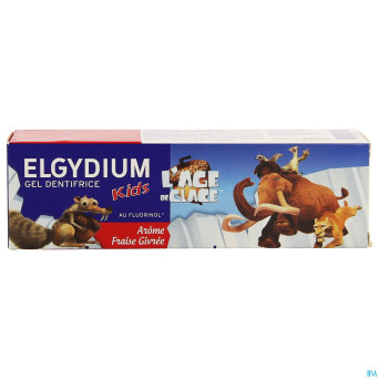 Elgydium kids dentifr. fraise ice age 2-6ans  50ml