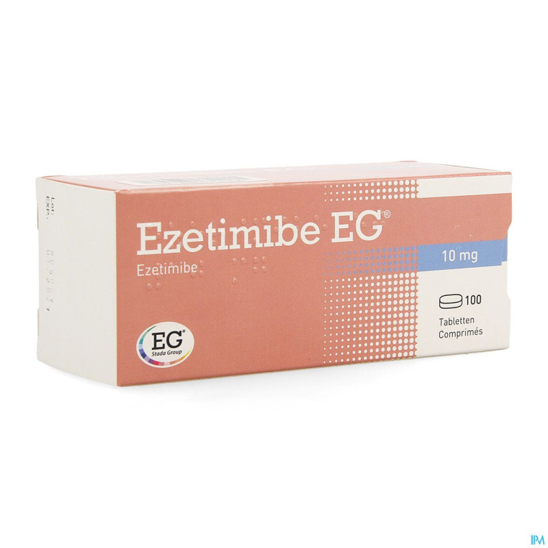 Ezetimibe eg 10mg comp 100x10mg