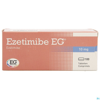 Ezetimibe eg 10mg comp 100x10mg
