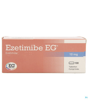 Ezetimibe eg 10mg comp 100x10mg