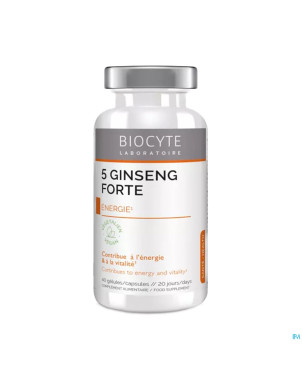 Biocyte 5 ginseng forte    caps 40