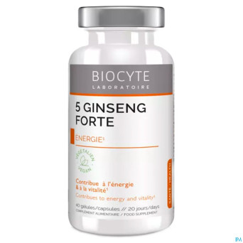 Biocyte 5 ginseng forte    caps 40