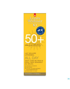 Widmer sun all day 50 parf    tube 100ml