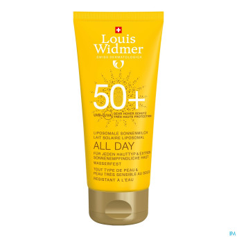 Widmer sun all day 50 parf    tube 100ml