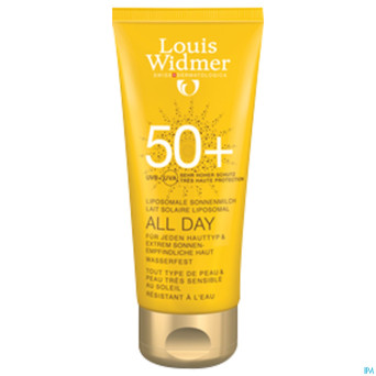 Widmer sun all day 50 parf    tube 100ml