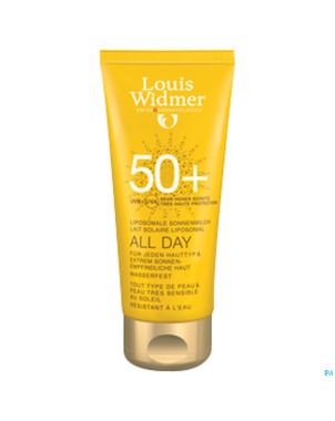 Widmer sun all day 50 parf    tube 100ml