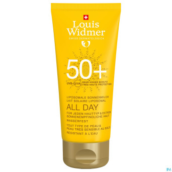 Widmer sun all day 50 parf    tube 100ml