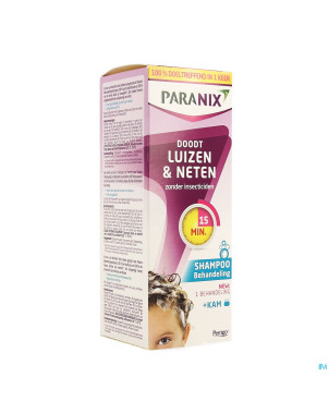 Paranix shampooing traitant 200ml + peigne