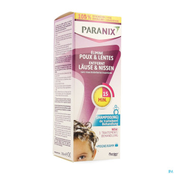 Paranix shampooing traitant 200ml + peigne