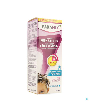 Paranix shampooing traitant 200ml + peigne