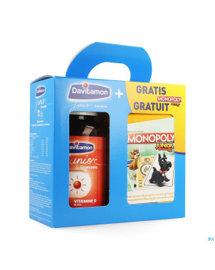 Davitamon junior gummies 60 boite cadeau