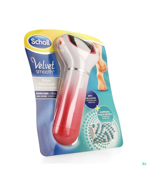 Scholl velvet smooth rape electr.+gommage ps rose