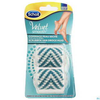 Scholl velvet smooth rouleau gommant pieds&jambes